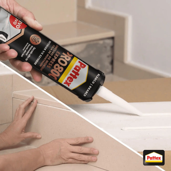 Silicona Express secado ultra rápido - Pattex PRO 800 - Remi Hogar