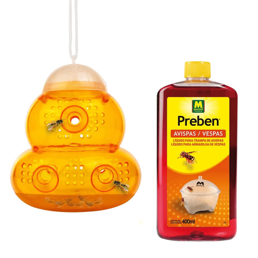 Trampa ecológica con atrayente avispas - Masso - Remi Hogar