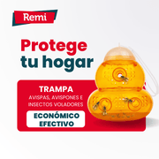 Trampa Ecologica Insectos Voladores avispas, avispones, moscas - Remi Hogar - Remi Hogar