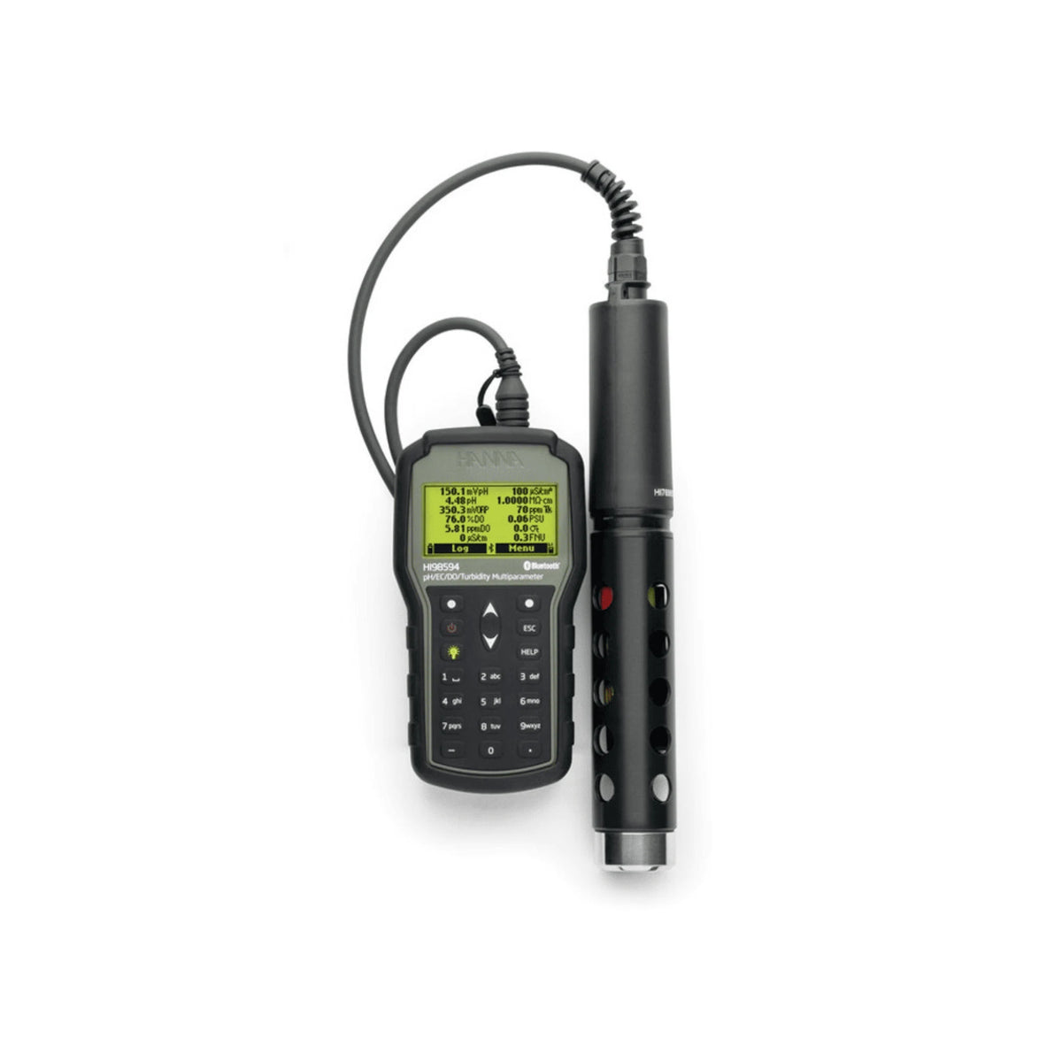 Multiparamétrico portátil pH/CE/Turbidez/OD óptico con bluetooth - Hanna - Remi Hogar