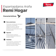 Eolo Araña Espantapájaros - Remi Hogar - Remi Hogar