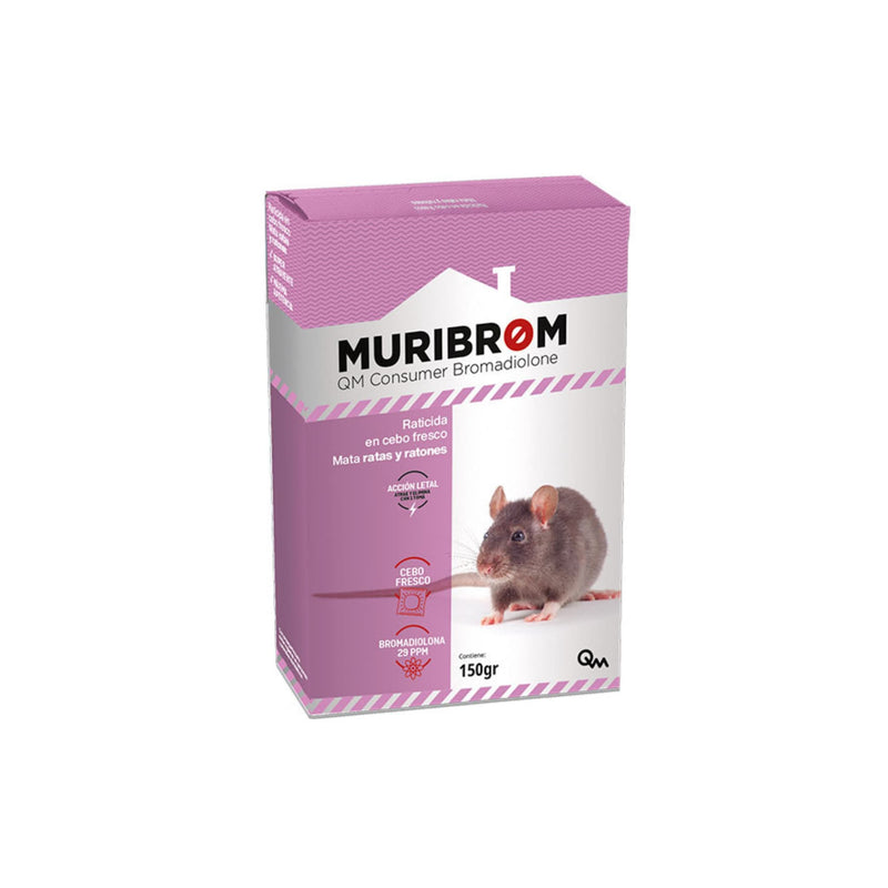 Raticida Cebo Fresco 150 gr Bromadiolona - Quimunsa - Remi Hogar