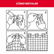 Red de Balcón para Gatos Blanca – Kit Completo con Fijaciones y Silicona para Balcones - Remi Hogar