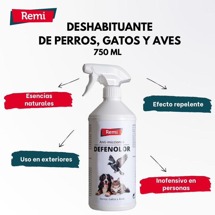 DEFENOLOR anti-micção para cães, gatos e pombos