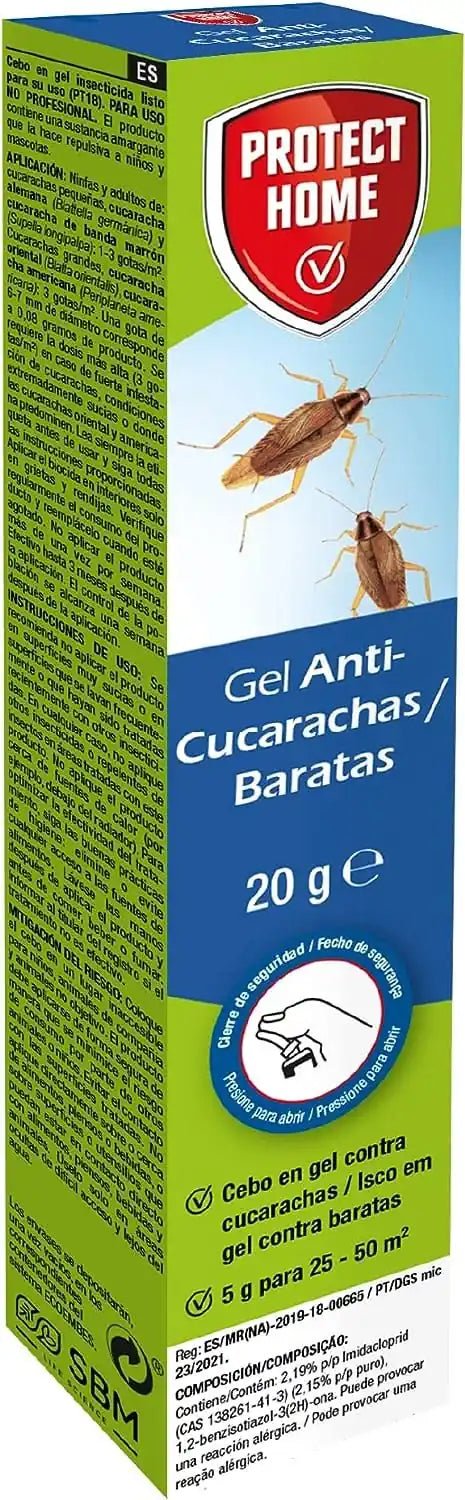 Gel Insecticida Cucarachas - Protect Home - Remi Hogar