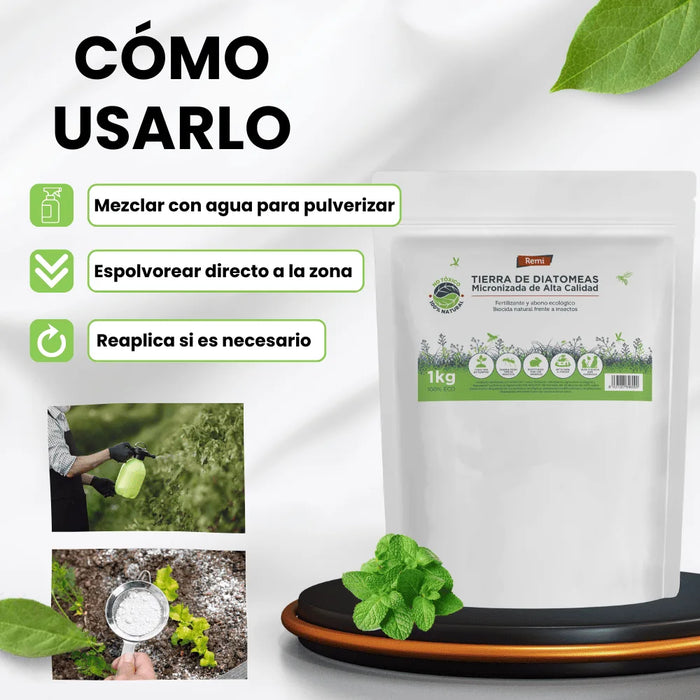 Terra diatomácea micronizada - Remi Hogar