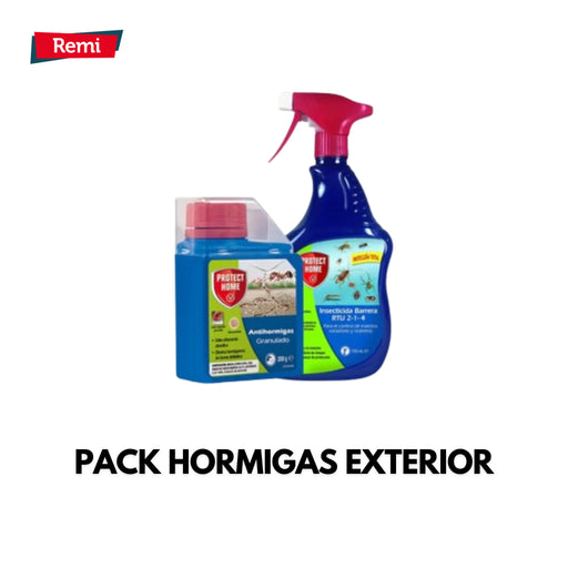 Pack insecticida hormigas exterior - Protect Home - Remi Hogar
