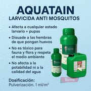 Aquatain Larvicida Anti Mosquitos 1L y 5L - Insecthor - Remi Hogar
