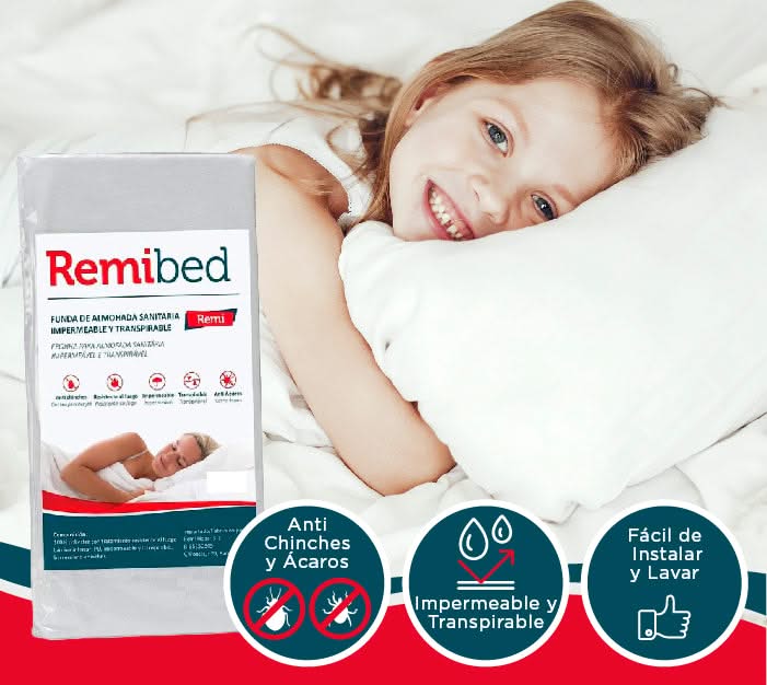 Fundas Almohada Anti Chinches y Ácaros - Remi Hogar