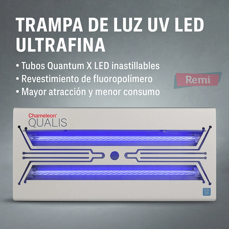 Chameleon Qualis LED Trampa Moscas y Mosquitos - PestWest - Remi Hogar