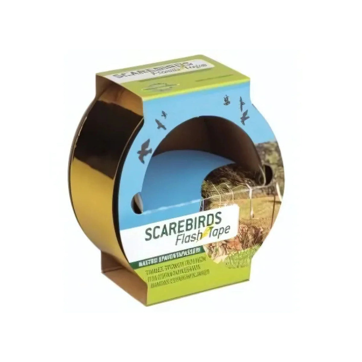 Cinta repelente aves Flash Tape - Scarebirds - Remi Hogar