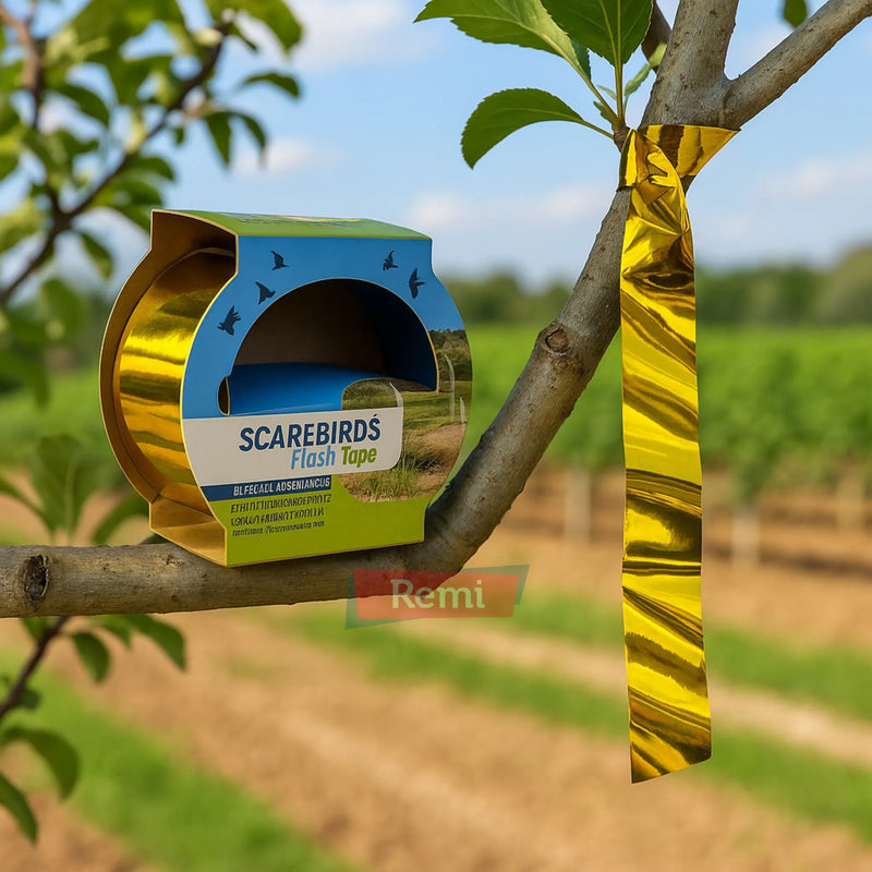 Cinta repelente aves Flash Tape - Scarebirds - Remi Hogar