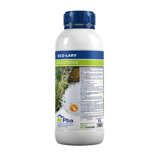 Eco-Larv 1 litro para control de larvas de mosquitos en agua estancada