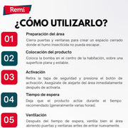 Descarga Total - Descarga Spray Insecticida para Insectos Rastreros y Voladores 150 ml - Remi Hogar