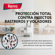 Descarga Total - Descarga Spray Insecticida para Insectos Rastreros y Voladores 150 ml - Remi Hogar