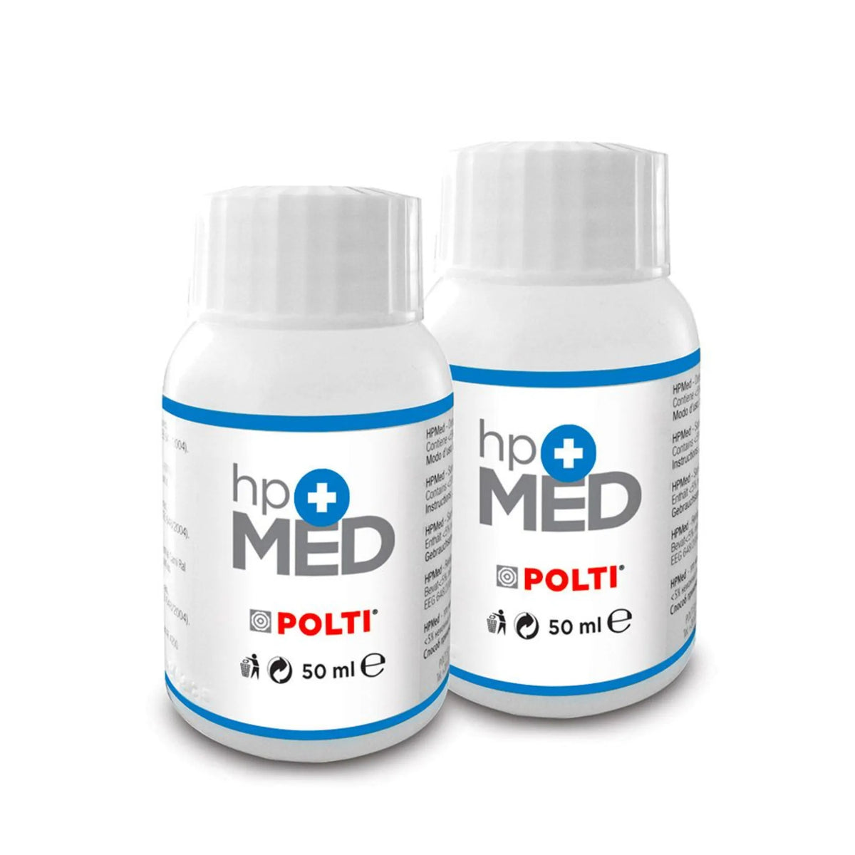HPMed Detergente Sanificante con acción higienizante y Eliminación de Olores | Pack 2 Botellas + 4 Mechas
