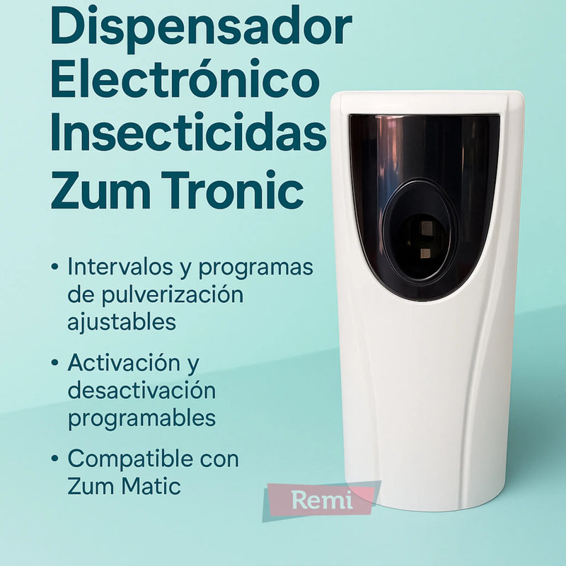 Dispensador Electrónico Insecticidas - Zum Tronic - Remi Hogar