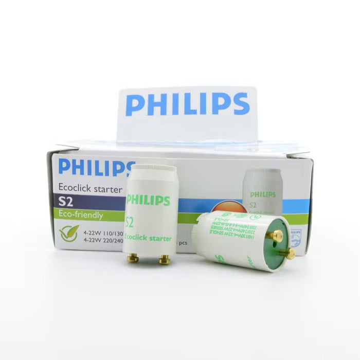 Philips S2 – 4‑22 W Ecoclick starter para tubos fluorescentes