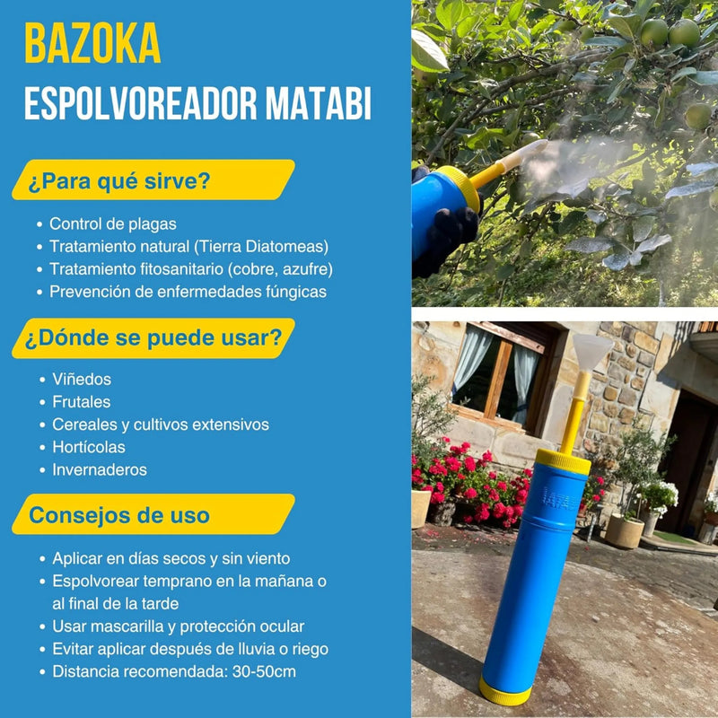 Espolvoreador Bazoca 750 gr - Matabi - Remi Hogar