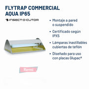 Flytrap Commercial Aqua IP65 Moscas y Mosquitos - Insect - O - Cutor - Remi Hogar