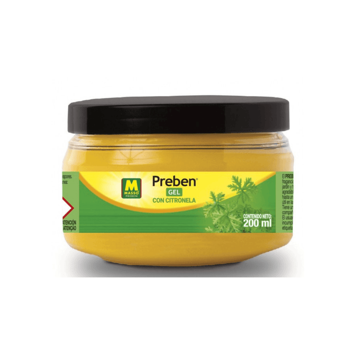 Preben Gel Repelente de Mosquitos Citronela 200 ml - Masso