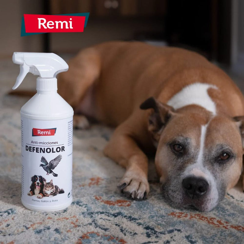 Defenolor - Spray Anti Micciones para Perros, Gatos y Palomas 750 ml - Remi Hogar