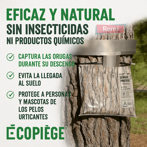 Kit 10 Trampas para procesionaria Premium - Écopiège Ecorce - Remi Hogar