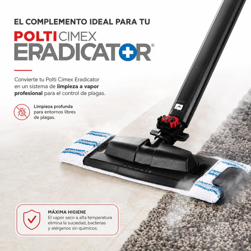 Kit de Limpieza y Desinfección a Vapor Polti anti chinches