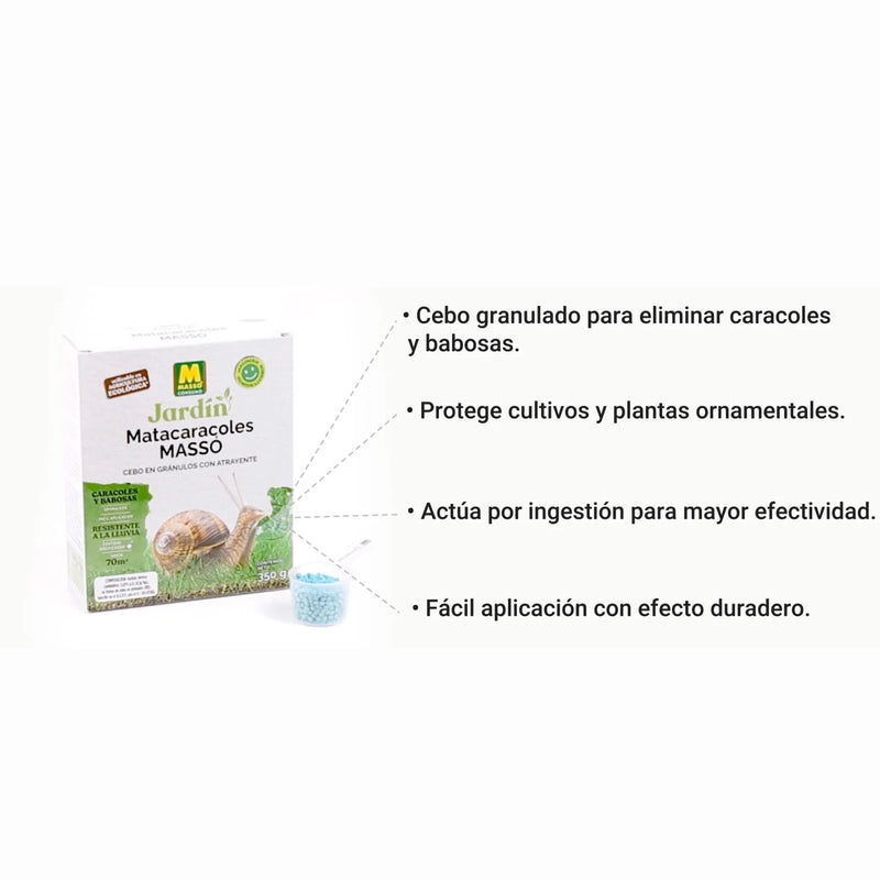 Matacaracoles Caraquim 3 GB 500 gr - Masso - Remi Hogar