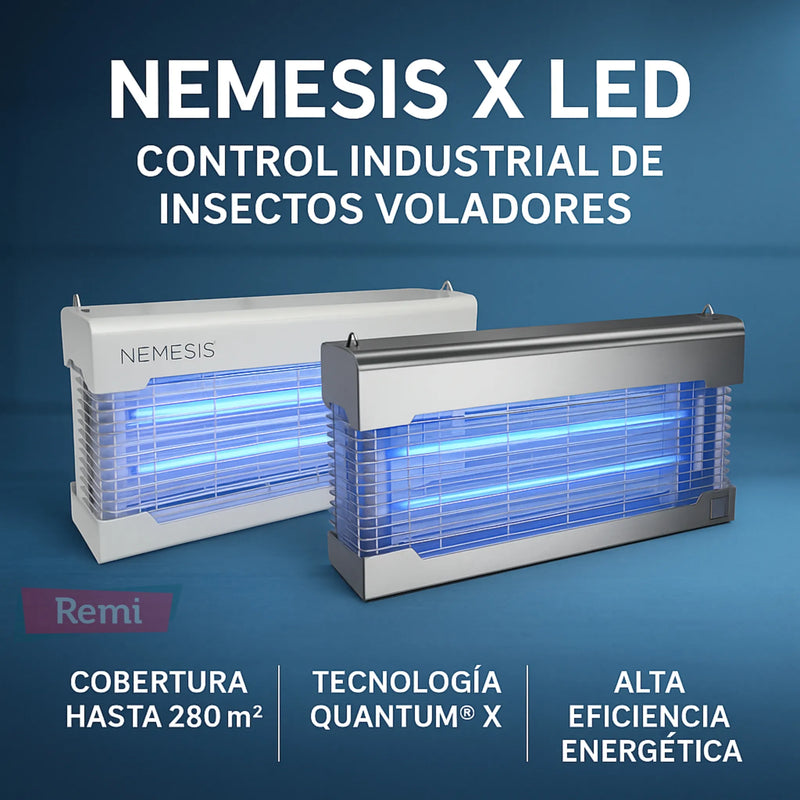 Nemesis X LED trampa moscas y mosquitos - PestWest - Remi Hogar
