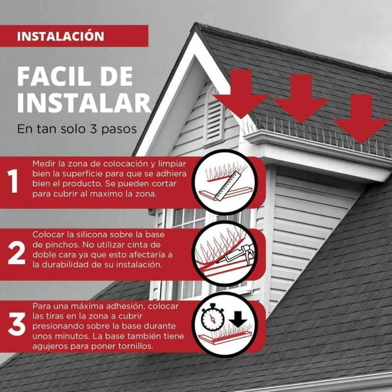 Pinchos Anti Gaviota - Remi Hogar - Remi Hogar