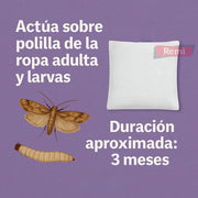 Bolsa Antipolillasy larvas con aroma - Preben - Remi Hogar