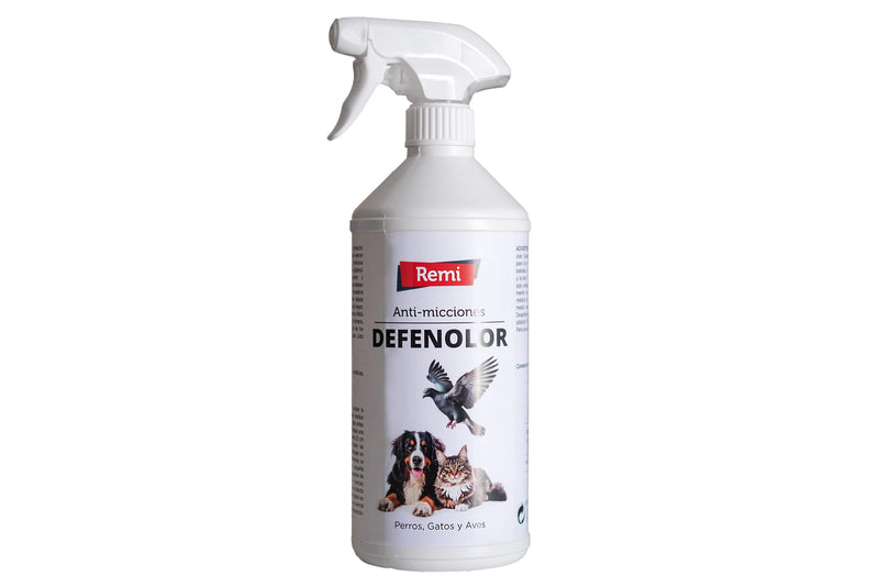 Defenolor - Spray Anti Micciones para Perros, Gatos y Palomas 750 ml - Remi Hogar