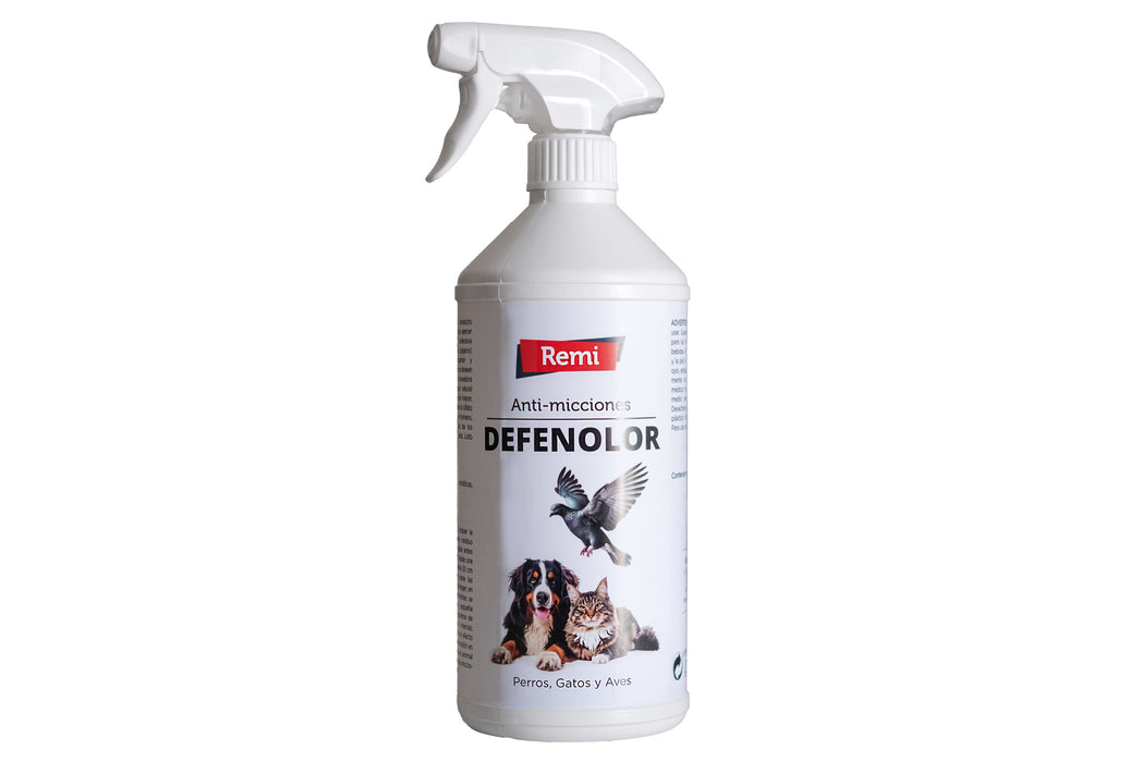 Defenolor - Spray anti micciones para perros, gatos y palomas 750 ml