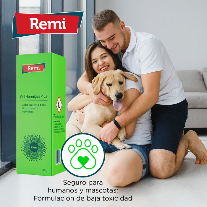 Gel inseticida Ants Plus 10 gr. - Remi Hogar