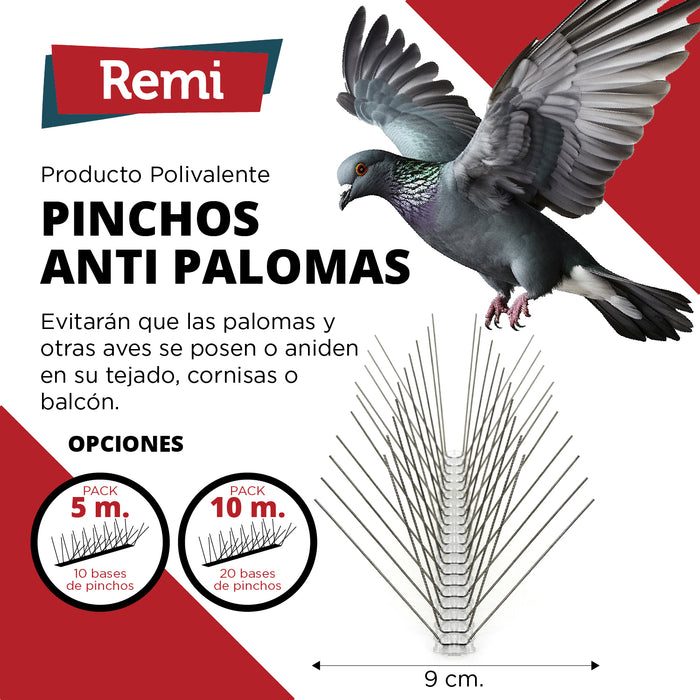 Espinhos Anti Pombos E-40 - Remi Hogar