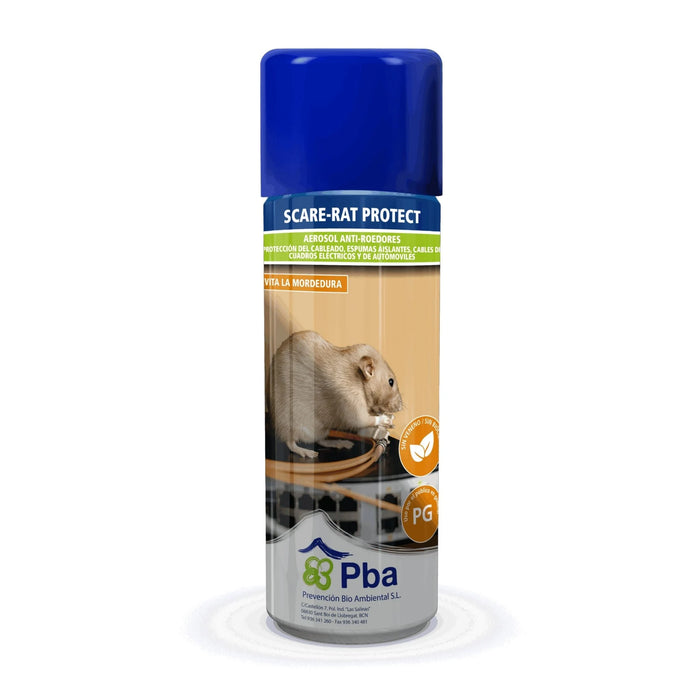 Spray repelente de roedores Scare-Rat Protect 500ml para proteção de cabos e materiais