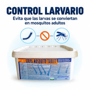 SERPA Mosquito Tablet 2 kg Larvicida Profesional en Comprimidos para Mosquitos y Mosquito Tigre