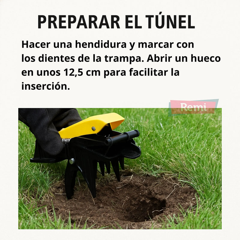 Trampa para topos - Talpirid - Remi Hogar