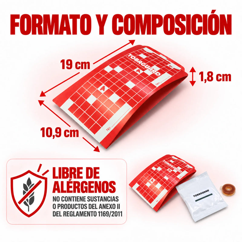 Tobaguard CB Trampa para Escarabajo del Tabaco Feromonas para Lasioderma serricorne pack 10 Unidades