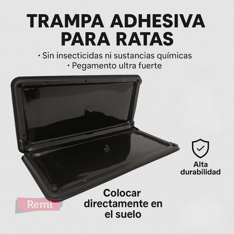 Trampa Adhesiva con pegamento para ratas - Panko - Remi Hogar