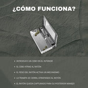 Trampa Metal Ratón - Remi Hogar - Remi Hogar