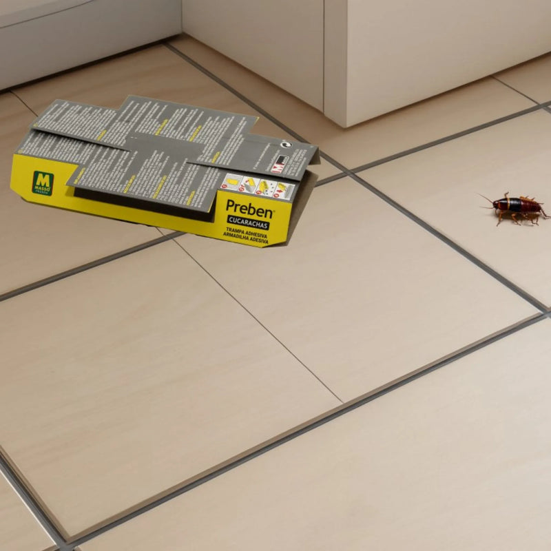 Trampa adhesiva Preben cucarachas - Masso - Remi Hogar