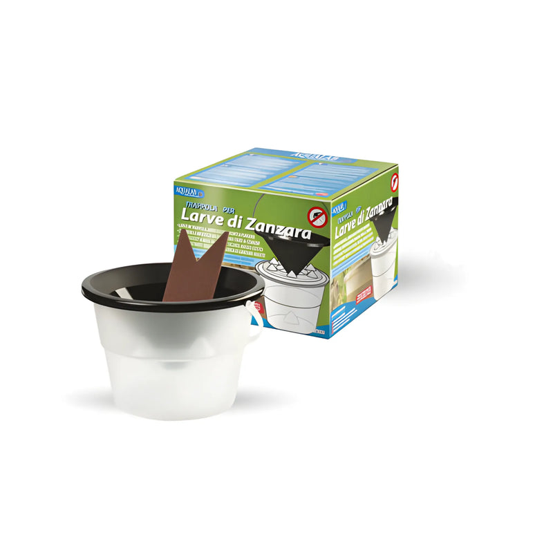 Trampa larvas mosquitos Aqualab ecológica para jardines, terrazas e interiores