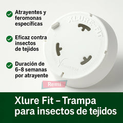 Trampa para insectos de tejidos con feromonas - Xlure Fit - Remi Hogar