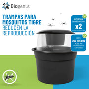 Trampas BG-GAT Biogents para captura masiva de mosquitos
