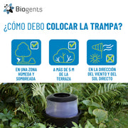 Trampas BG-GAT Biogents para captura masiva de mosquitos