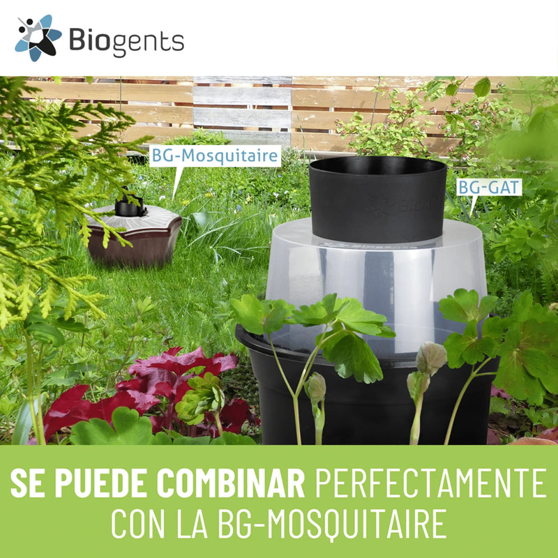 Trampas BG-GAT Biogents para captura masiva de mosquitos
