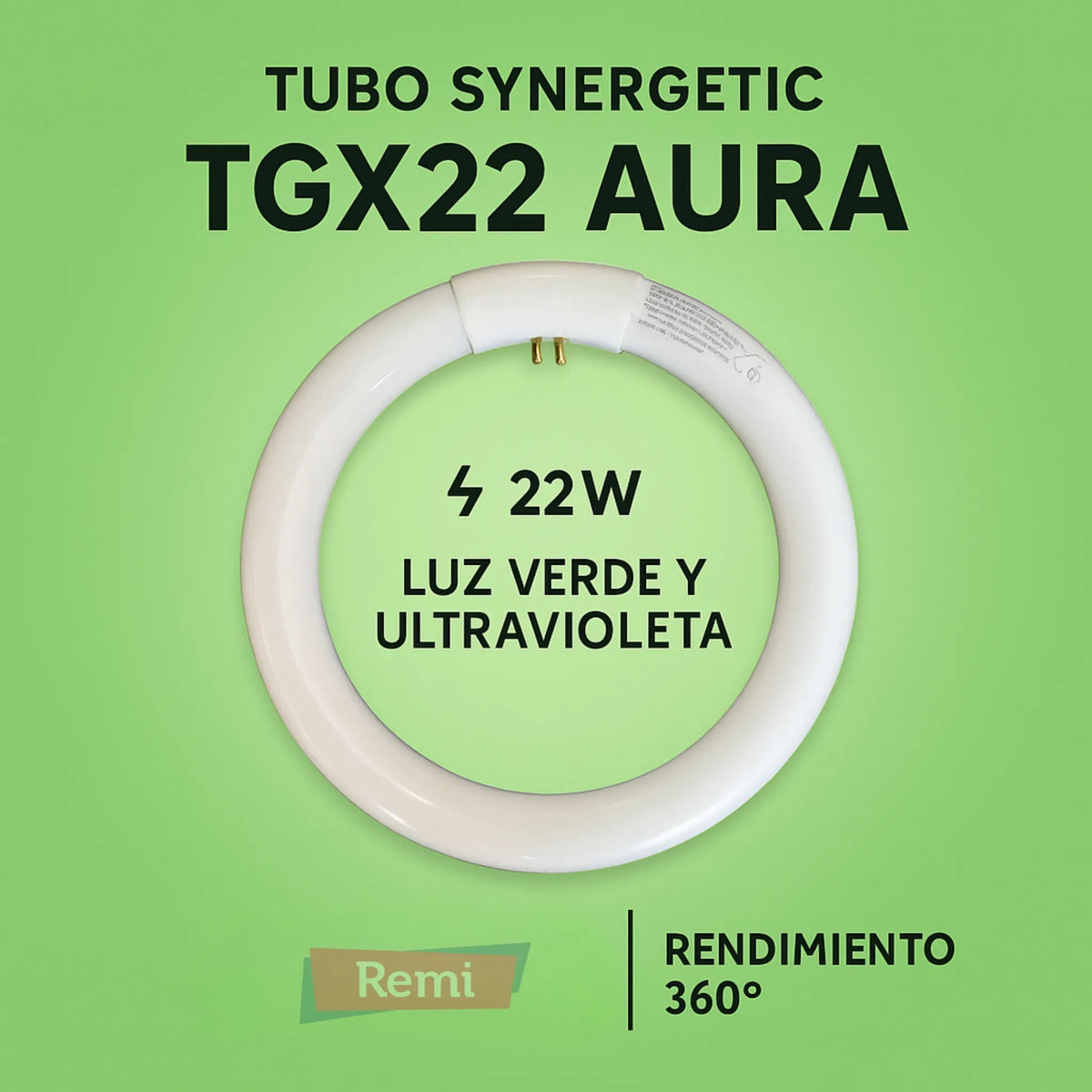Tubo Synergetic - TGX22 - Remi Hogar