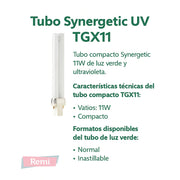 Tubo Synergetic UV - TGX11 - Remi Hogar